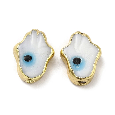Handmade Evil Eye Lampwork Beads LAMP-F026-03E-1