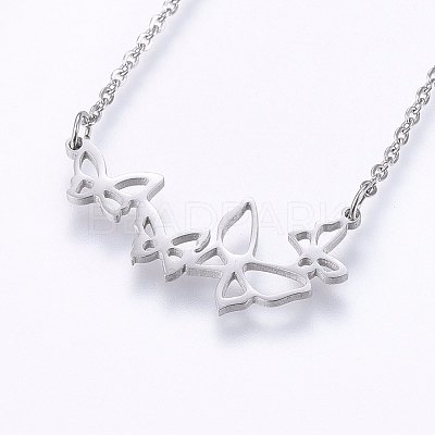 Tarnish Resistant 304 Stainless Steel Jewelry Sets SJEW-O090-14P-1