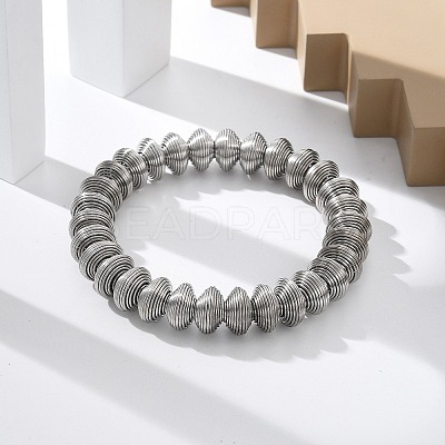 304 Stainless Steel Stretch Bangles for Women LS-BJEW-P315-02D-P-1
