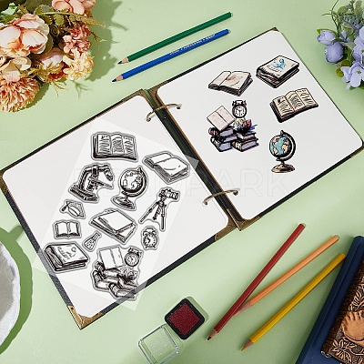 Plastic Stamps DIY-WH20018-0357-1