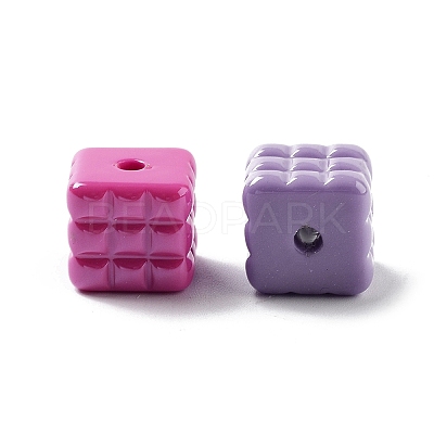 Opaque Acrylic Beads OACR-Z017-07A-1