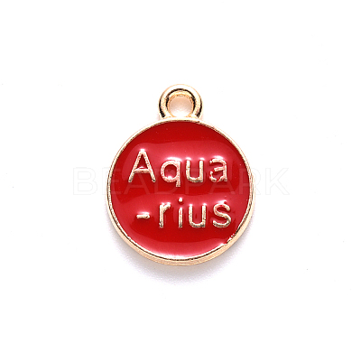 Alloy Enamel Pendants LS-X-ENAM-S124-01B-07J-1