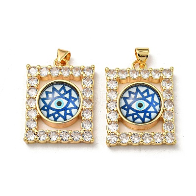Real 18K Gold Plated Brass Pendants KK-L209-006G-01-1