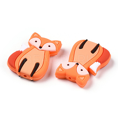 Silicone Focal Beads DIY-B050-02-1