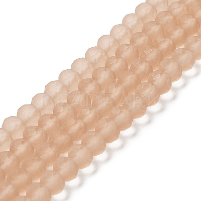Transparent Glass Beads Strands LS-EGLA-A034-T8mm-MD20-1