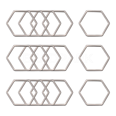 Tarnish Resistant 304 Stainless Steel Linking Ring X-STAS-S079-25A-1