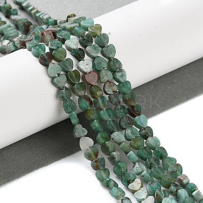 Natural Chrysocolla Beads Strands G-M403-A27-01-1