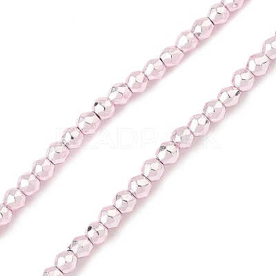 Electroplated Synthetic Non-magnetic Hematite Beads Strands G-A263-E01-01-1