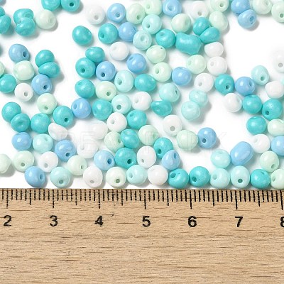 6/0 Opaque Baking Paint Glass Seed Beads X1-SEED-M012-02A-23-1
