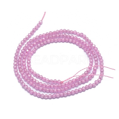 Cubic Zirconia Beads Strands G-G792-47-05A-1