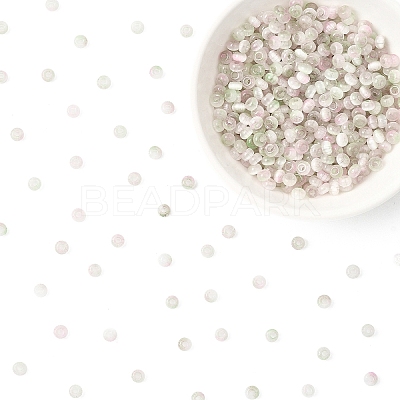 50G Imitation Cat Eye Glass Seed Beads SEED-YW0003-15I-1