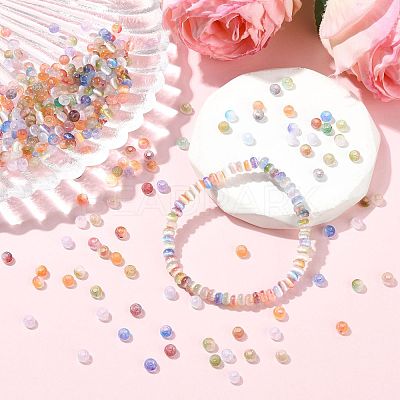 25G Imitation Cat Eye Glass Seed Beads SEED-FS0001-48-1