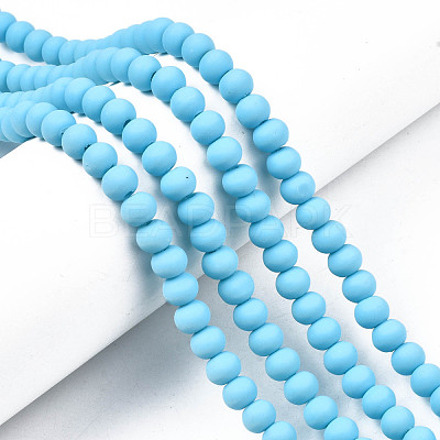 Handmade Polymer Clay Beads Strands CLAY-N008-053-10-1