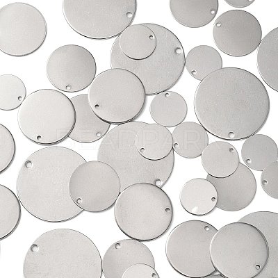 304 Stainless Steel Stamping Blank Tag Charms STAS-CJ0002-01-1