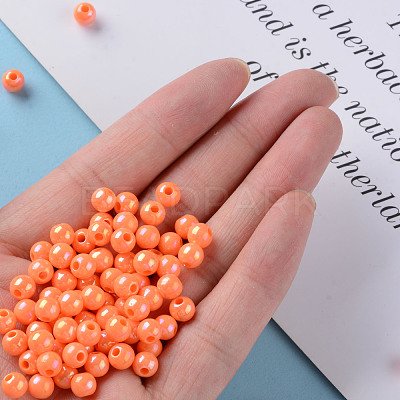 Opaque Acrylic Beads MACR-S370-D6mm-A11-1