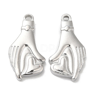 Non-Tarnish 304 Stainless Steel Pendants STAS-L020-005P-1