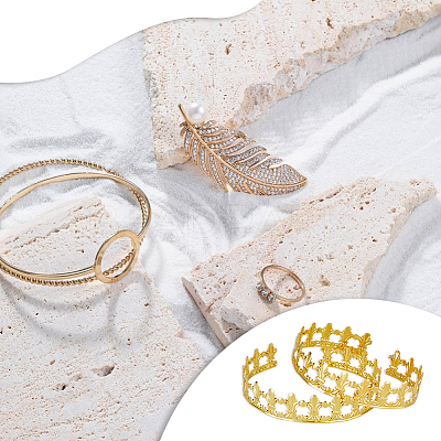 Iron Hair Band Findings FIND-WH0148-235-1