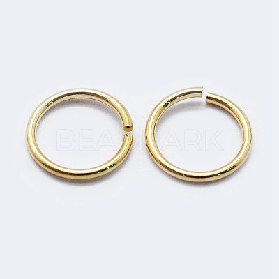 925 Sterling Silver Saw Cut Open Jump Rings STER-F036-02G-0.9x4mm-1