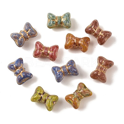 Baking Paint Glass Beads DGLA-G004-01K-1