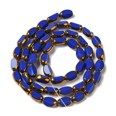 Electroplate Glass Beads Strands EGLA-P061-02A-01-1