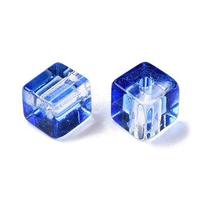 Baking Paint Transparent Glass Beads X1-DGLA-N005-01A-02-1
