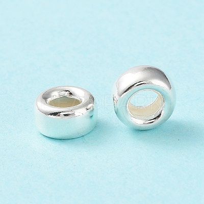 925 Sterling Silver Beads STER-K174-02F-S-1