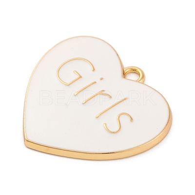 Alloy Enamel Pendants ENAM-M009-02B-01G-1