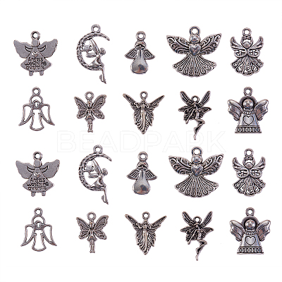 Tibetan Style Alloy Pendants TIBEP-CJ0001-15-1