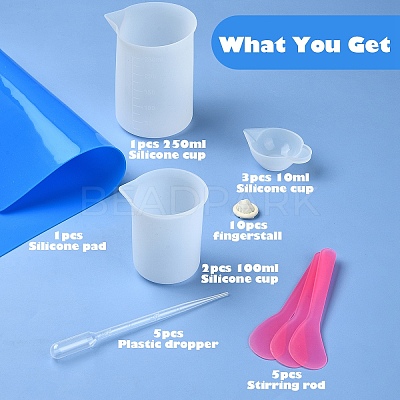 Epoxy Resin Jewelry Crafts Tool Sets TOOL-YW0001-36-1
