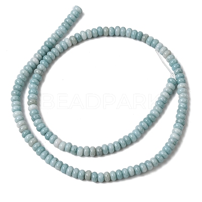 Cracked Opaque Glass Beads Strand X-GLAA-D306-A07-1