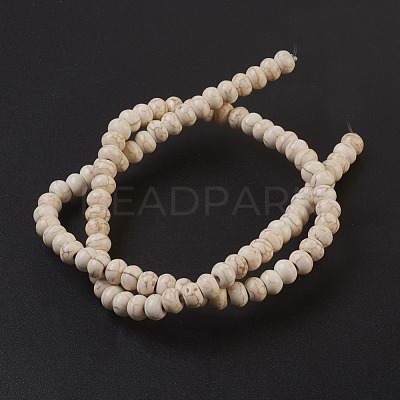 Synthetic Turquoise Beads Strands TURQ-G109-6x4mm-07-1