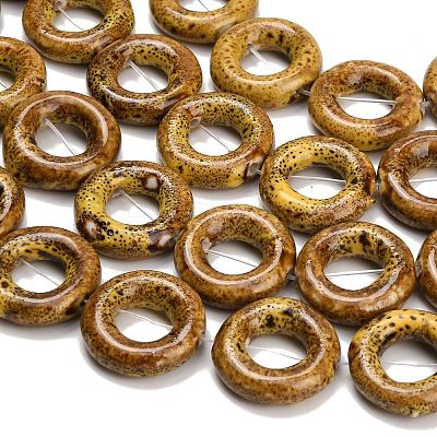 Vintage Handmade Porcelain Beads Strands PR-CBAB2F0-05-1