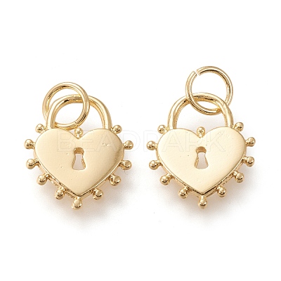 Brass Pendants ZIRC-I044-55G-1