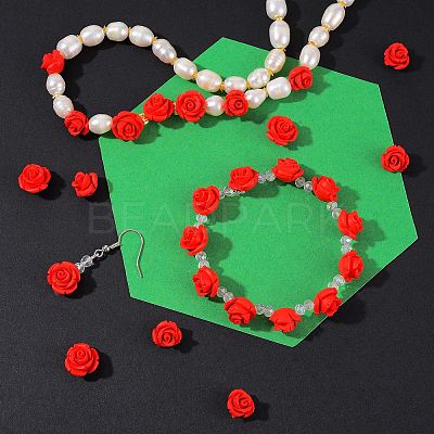 80Pcs 2 Style Cinnabar Beads CARL-SZ0001-01-1
