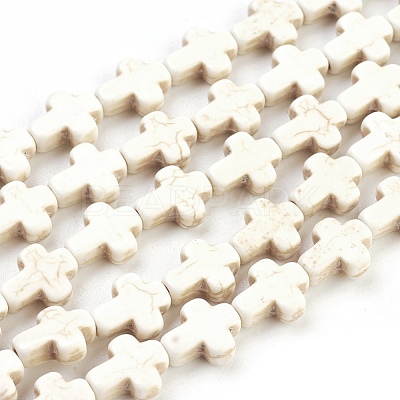 Synthetic Turquoise Beads Strands X-TURQ-G112-8x10mm-06-1