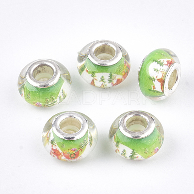 Resin European Beads RPDL-S014-M-1