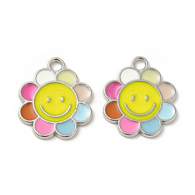 Alloy Enamel Pendants ENAM-B050-04P-02-1