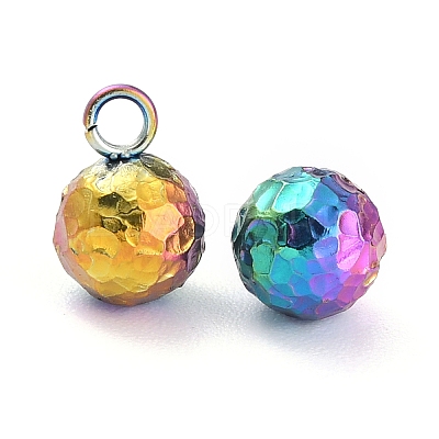 Ion Plating(IP) 304 Stainless Steel Charms X-STAS-O147-03B-MC-1