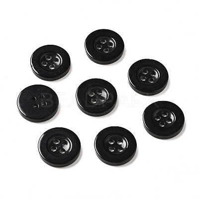 Resin Buttons RESI-D033-15mm-02-1