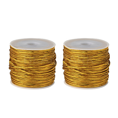 2 Rolls PVC Tubular Synthetic Rubber Cord RCOR-YW0001-02B-1
