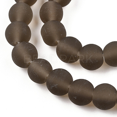 Transparent Glass Beads Strands GLAA-T032-T6mm-MD02-1