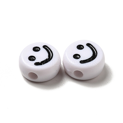 Opaque Acrylic Beads MACR-E012-01A-1