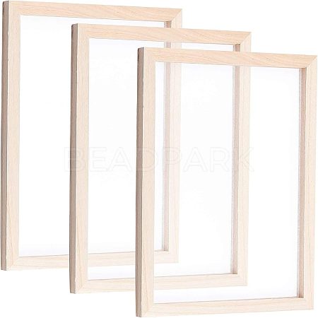 Wooden Paper Making DIY-WH0171-49D-1