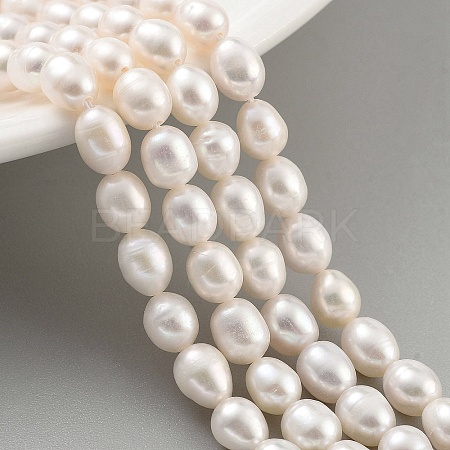 Natural Cultured Freshwater Pearl Beads Strands PEAR-P062-09C-1
