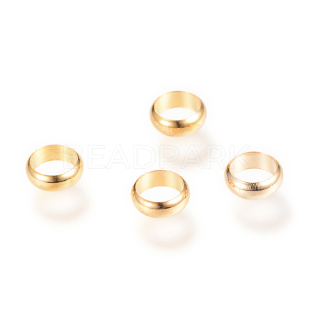 Brass Spacer Beads X-KK-S306-1