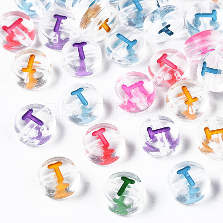 Transparent Clear Acrylic Beads MACR-N008-56T-1