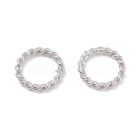 Brass Soldered Closed Jump Rings KK-K253-15B-01P-1