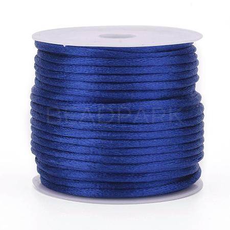 Nylon Satin Rattail Cords NWIR-L006-1mm-16-1