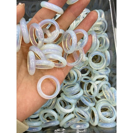 Opalite Finger Rings WG8089A-10-1