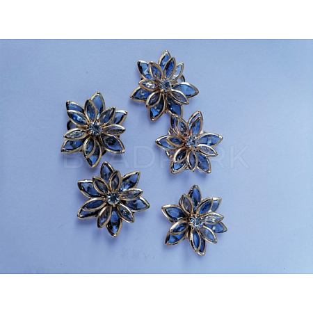 Acrylic Rhinestone Cabochons LS-OHAR-PW0010-02G-1